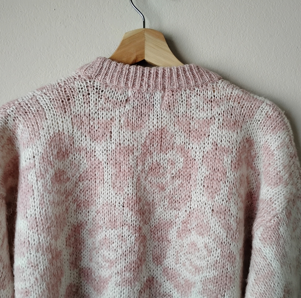 Vintage Tarazzia Pink Size L Cardigan - Picture 8 of 12